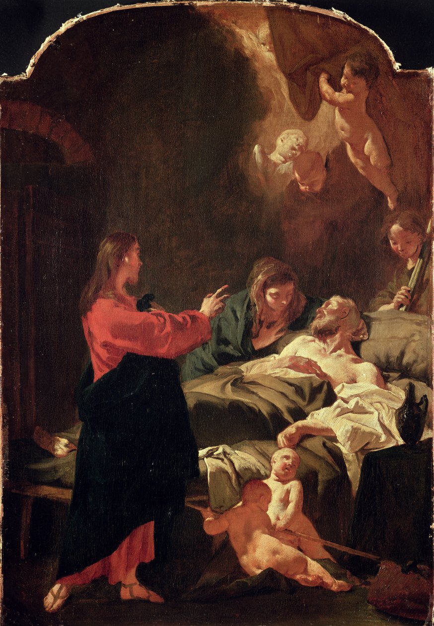 Smrt svatého Josefa od Giovanni Battista Piazzetta
