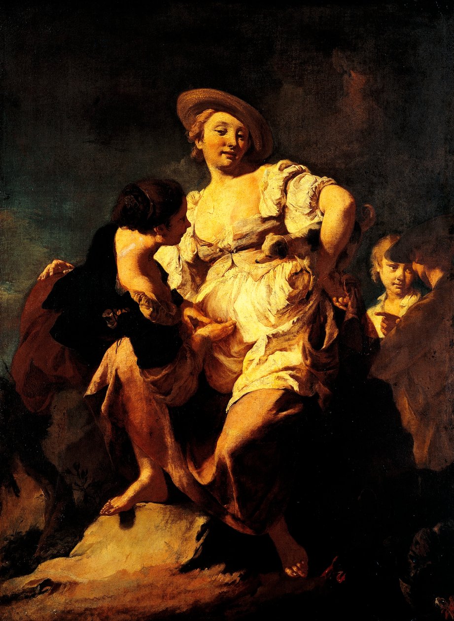 Věštec od Giovanni Battista Piazzetta