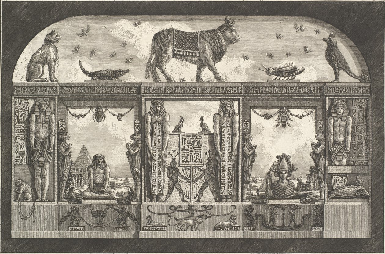Starověký egyptský ornament, 1769. od Giovanni Battista Piranesi