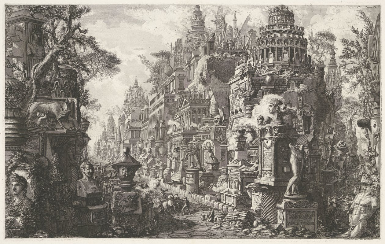Frontispiece se setkal s fantastickým příběhem z Via Appia Antica Frontispis druhého dílu 