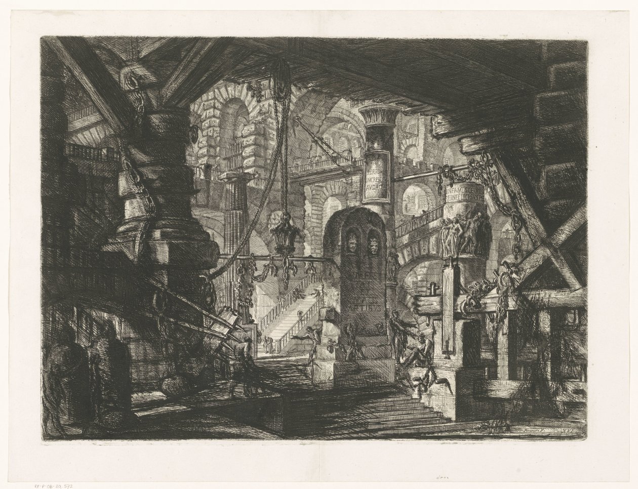 Molo s řetězy Dungeons (název série) Carceri d