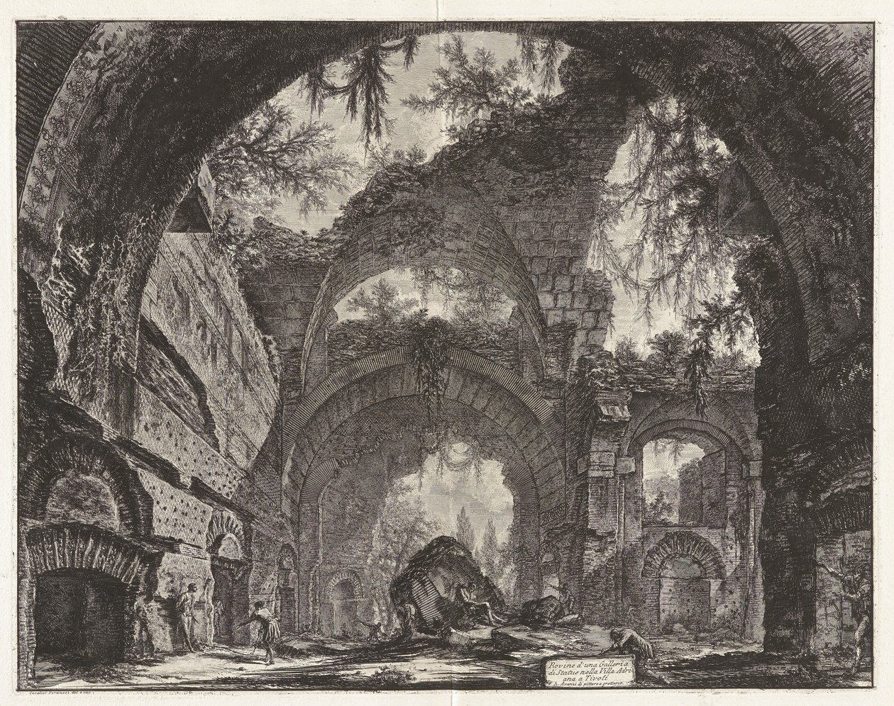 Ruiny d od Giovanni Battista Piranesi