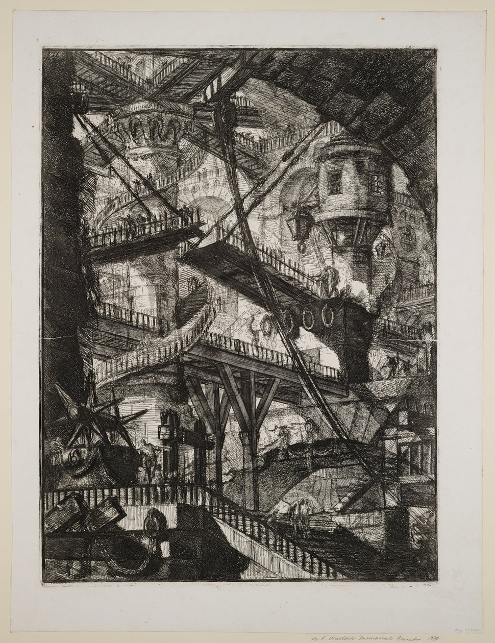 Padací most od Giovanni Battista Piranesi