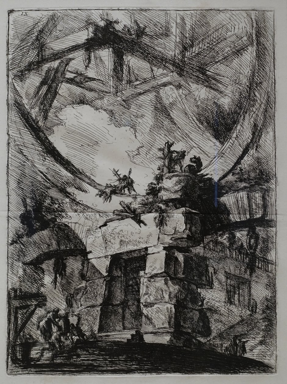 Obří kolo od Giovanni Battista Piranesi