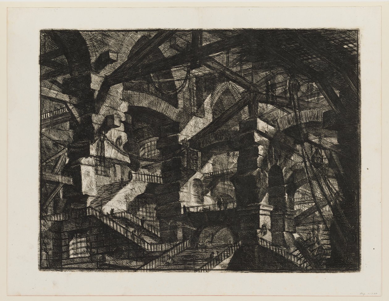 Gotický oblouk od Giovanni Battista Piranesi