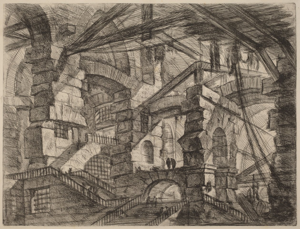 Gotický oblouk od Giovanni Battista Piranesi