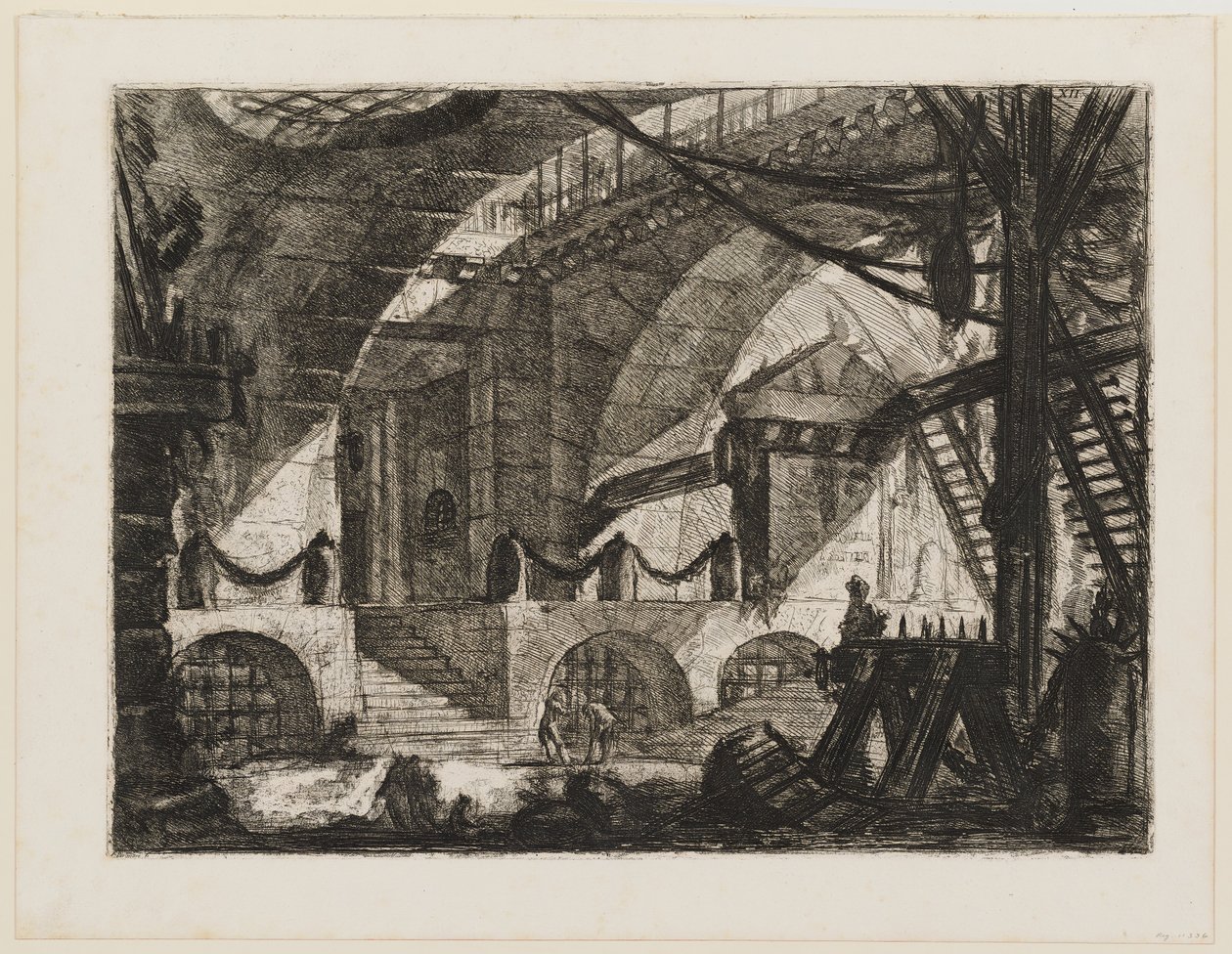 Kozlík na řezání od Giovanni Battista Piranesi