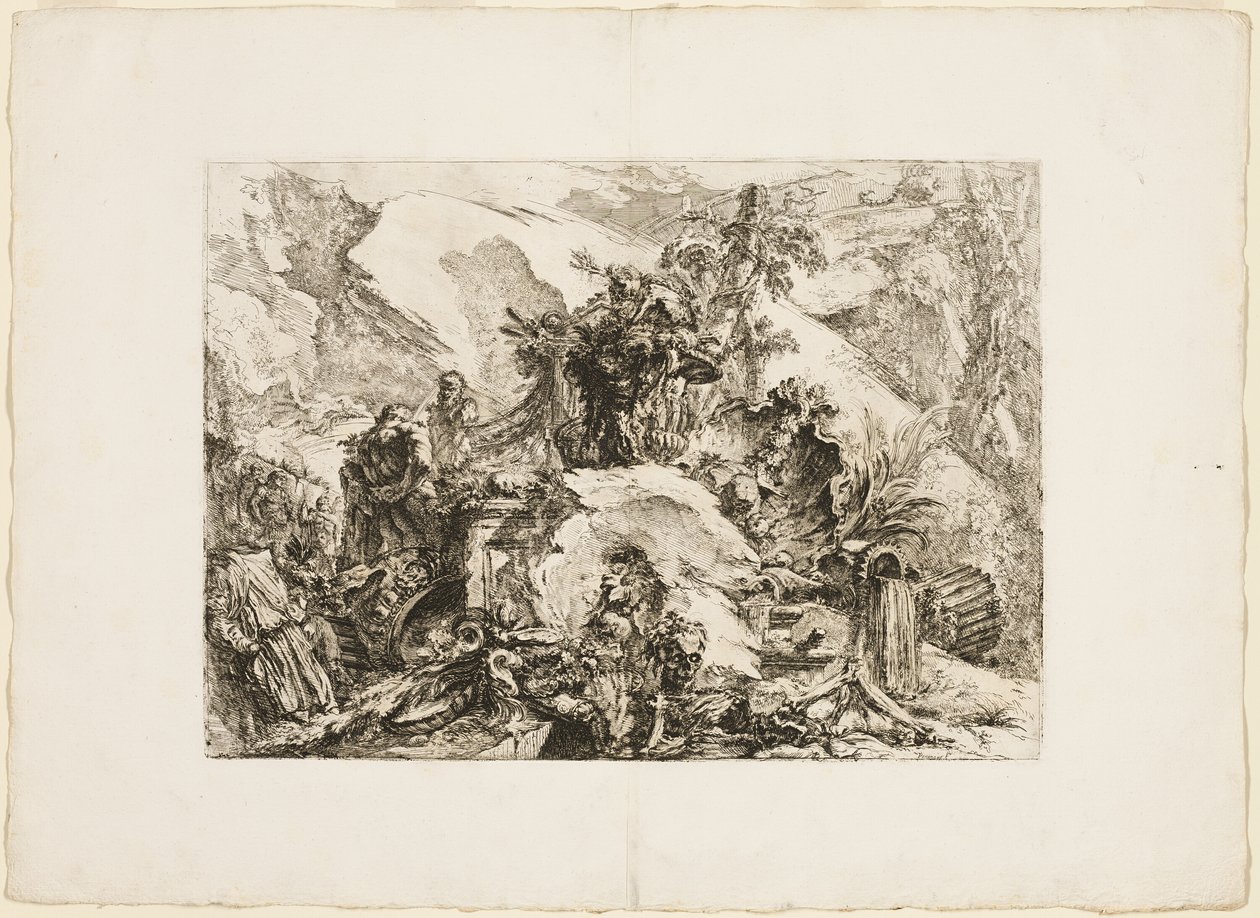 Kostlivci od Giovanni Battista Piranesi