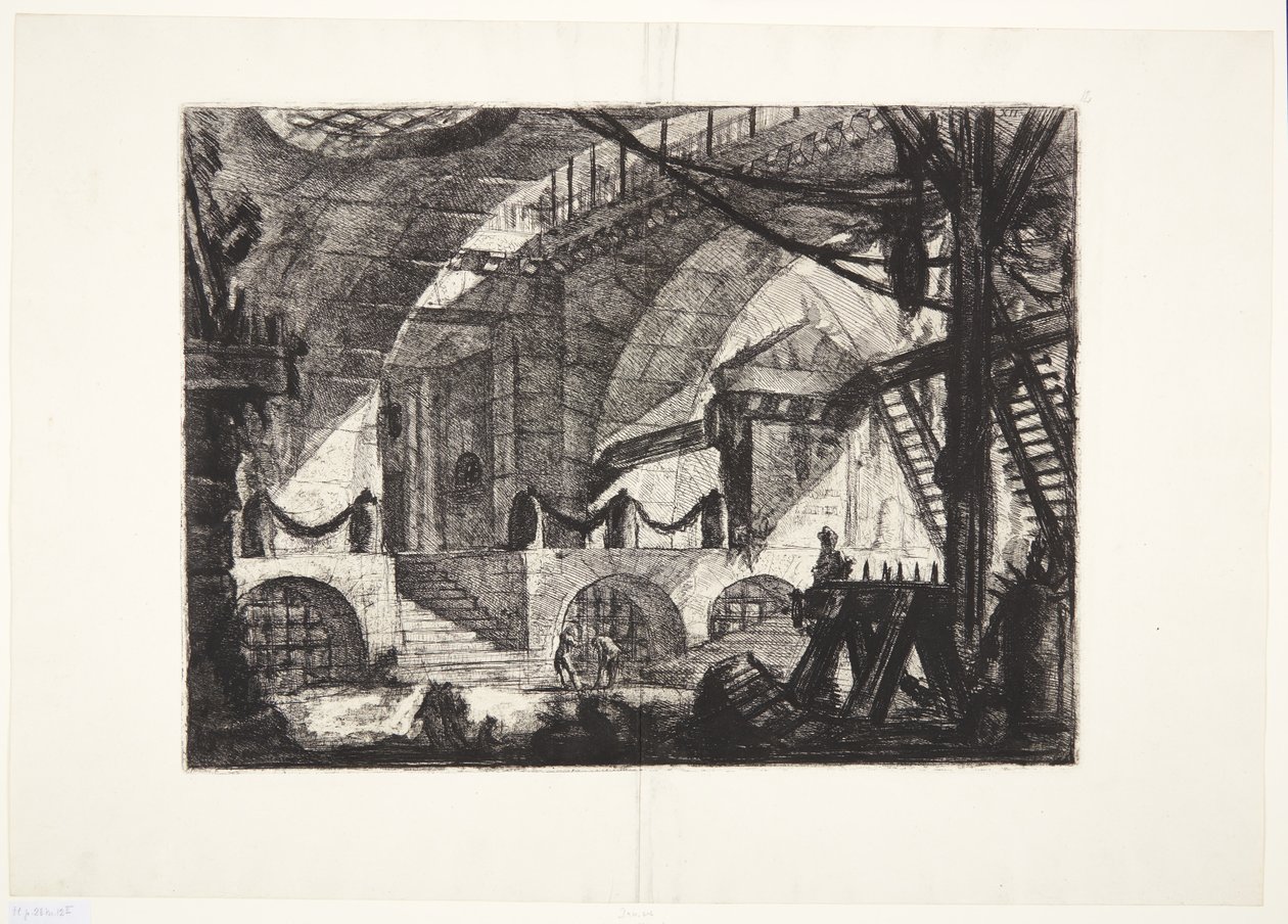 Pilařský kůň od Giovanni Battista Piranesi
