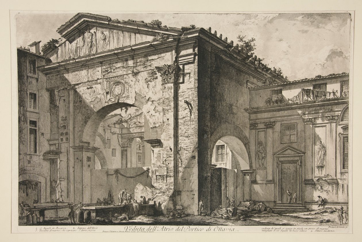 Pohled na od Giovanni Battista Piranesi