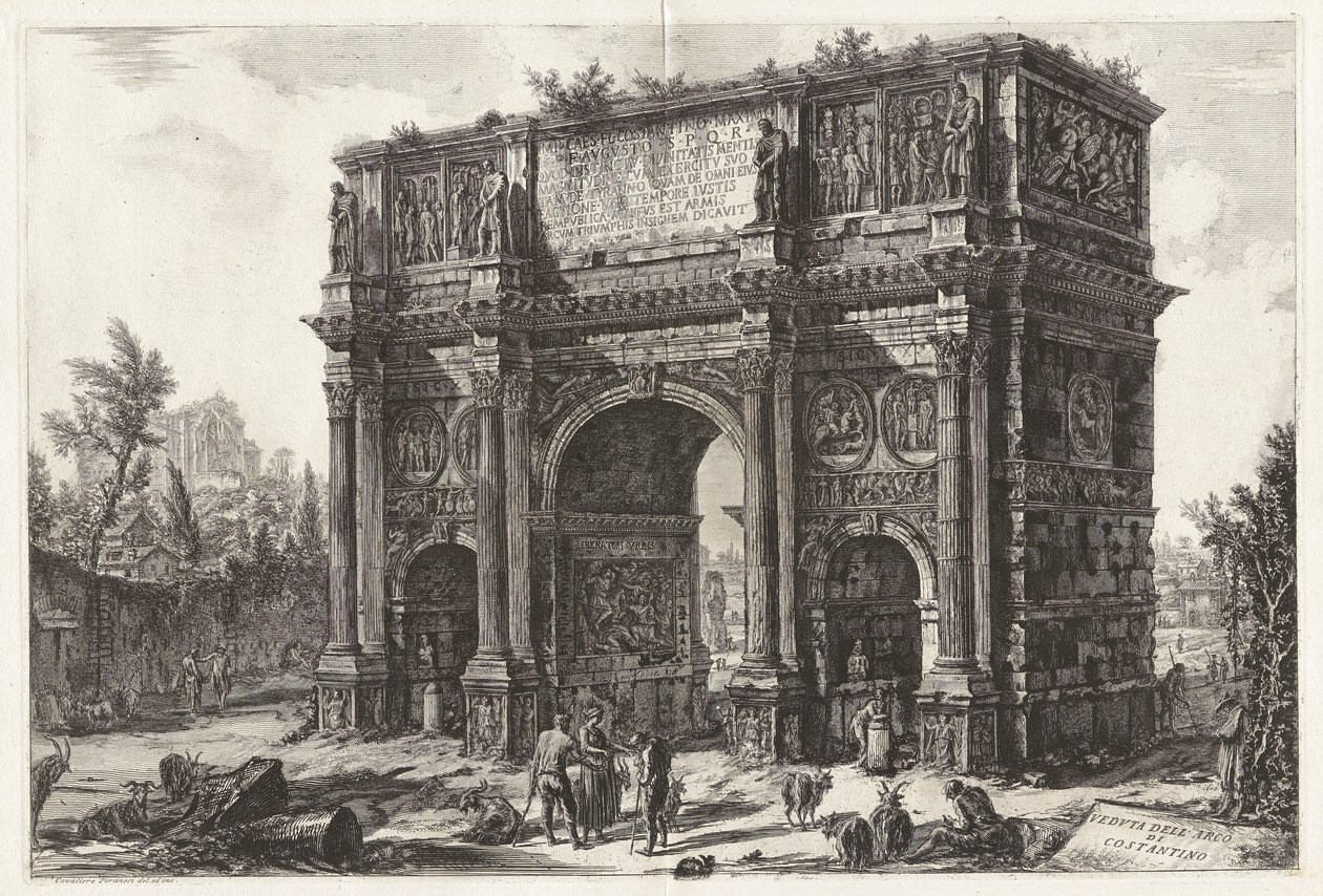 Pohled na od Giovanni Battista Piranesi