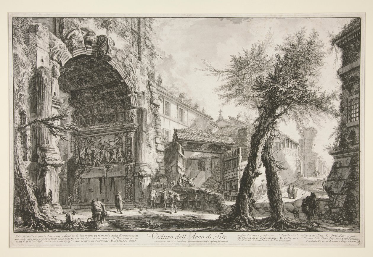 Pohled na od Giovanni Battista Piranesi