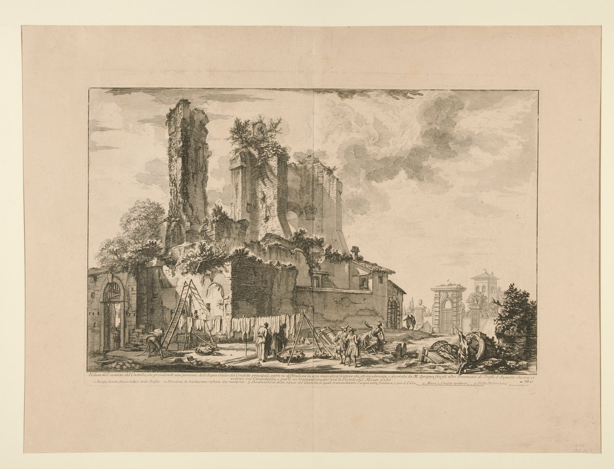 Pohled na od Giovanni Battista Piranesi