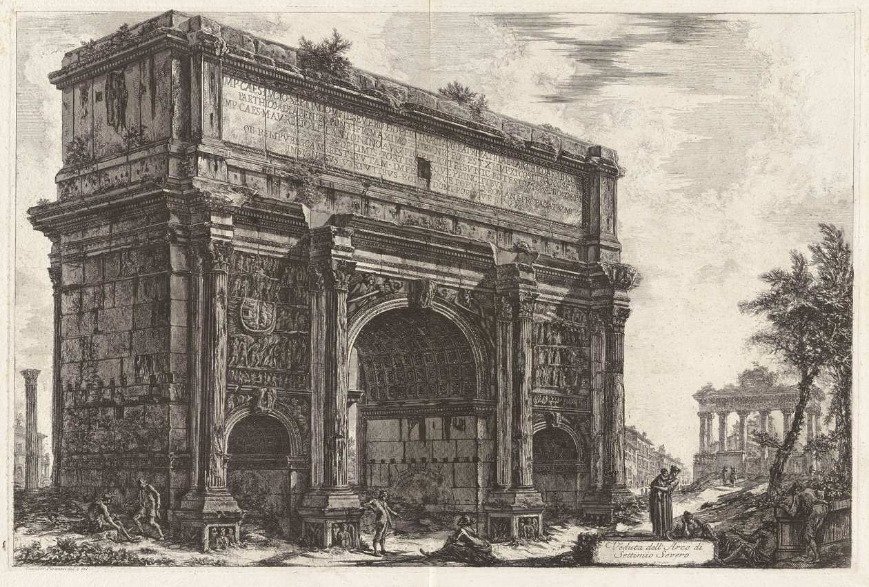 Pohled na od Giovanni Battista Piranesi