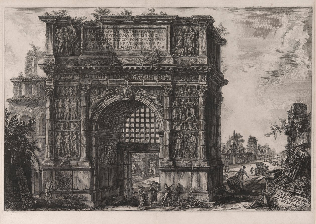 Pohled na od Giovanni Battista Piranesi