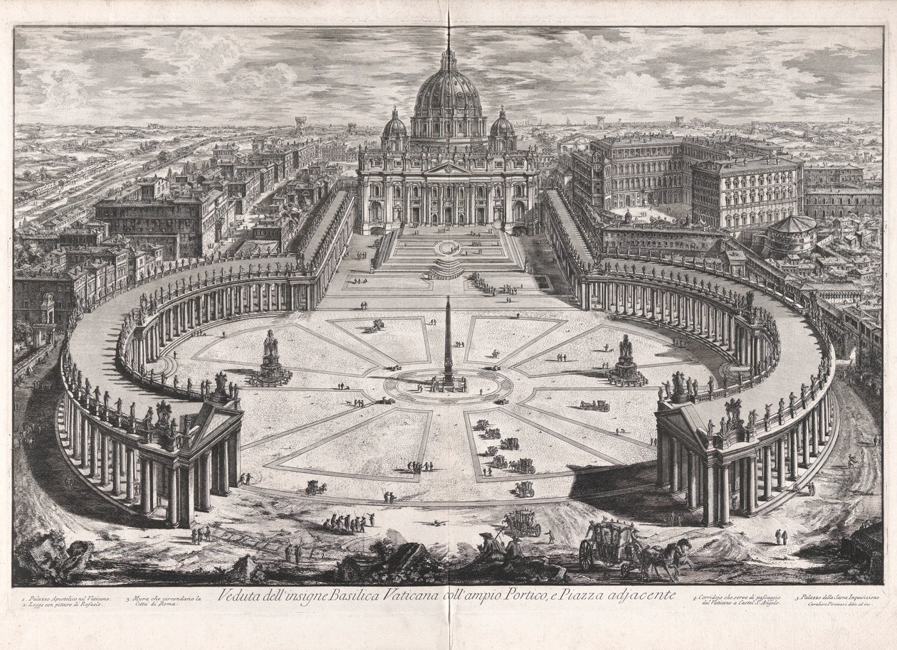 Pohled na od Giovanni Battista Piranesi