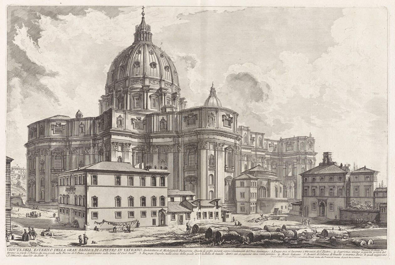Pohled na od Giovanni Battista Piranesi