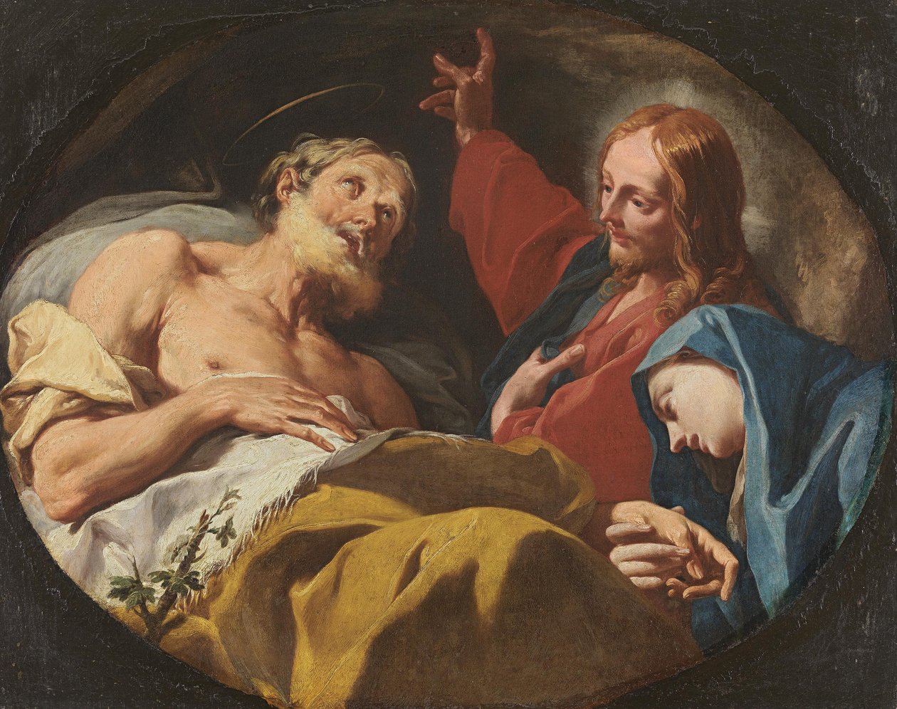 Der Tod des hl. Joseph od Giovanni Battista Pittoni