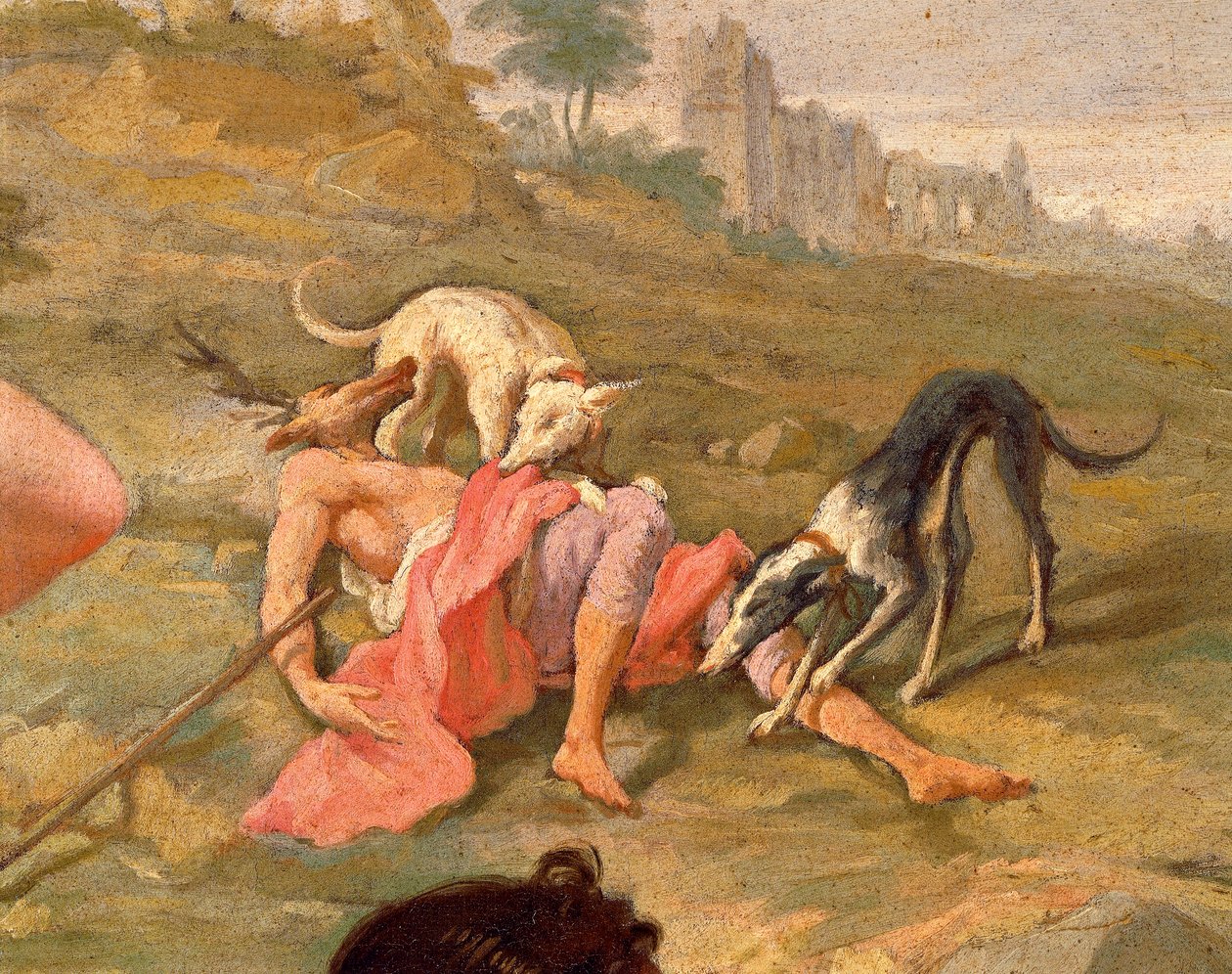 Diana a Actaeon od Giovanni Battista Pittoni