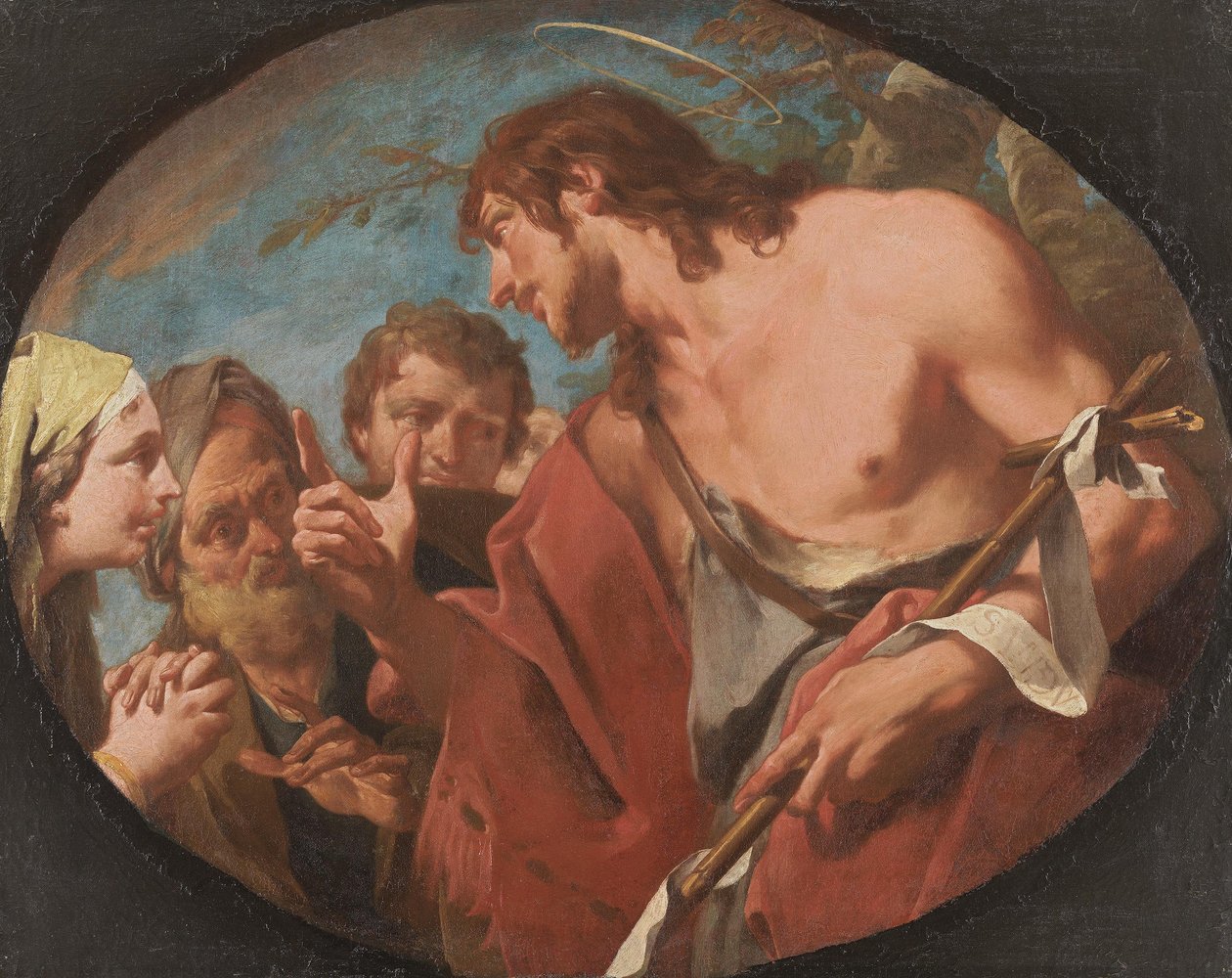 Predigt Johannes des Täufers od Giovanni Battista Pittoni