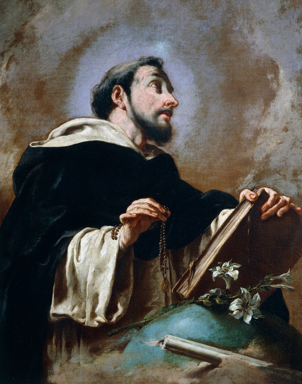 Svatý Dominik, Giovanni Battista Pittoni Younger (1687-1767) od Giovanni Battista Pittoni