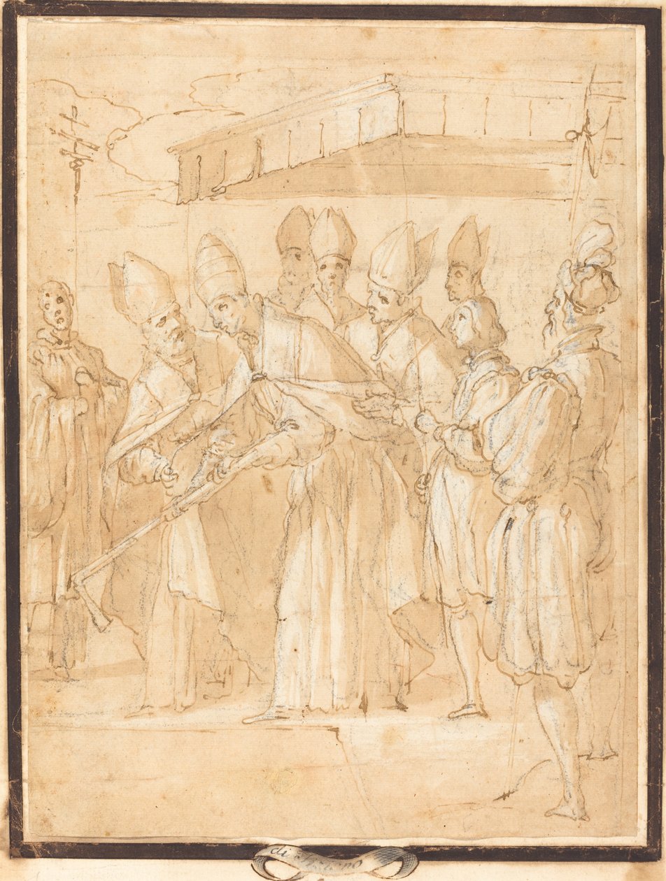 Založení Santa Maria Maggiore od Giovanni Battista Ricci