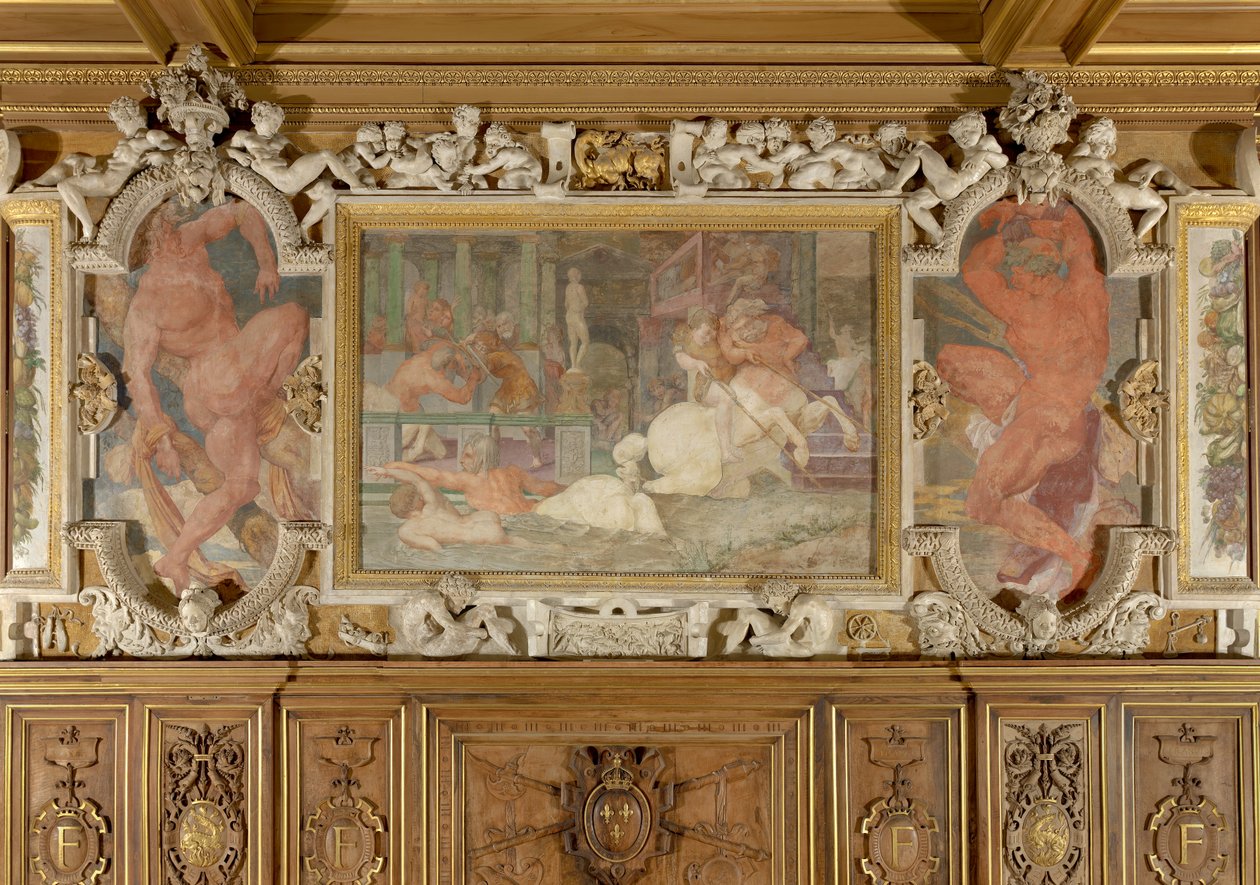 Galerie Francois 1er od Giovanni Battista Rosso Fiorentino