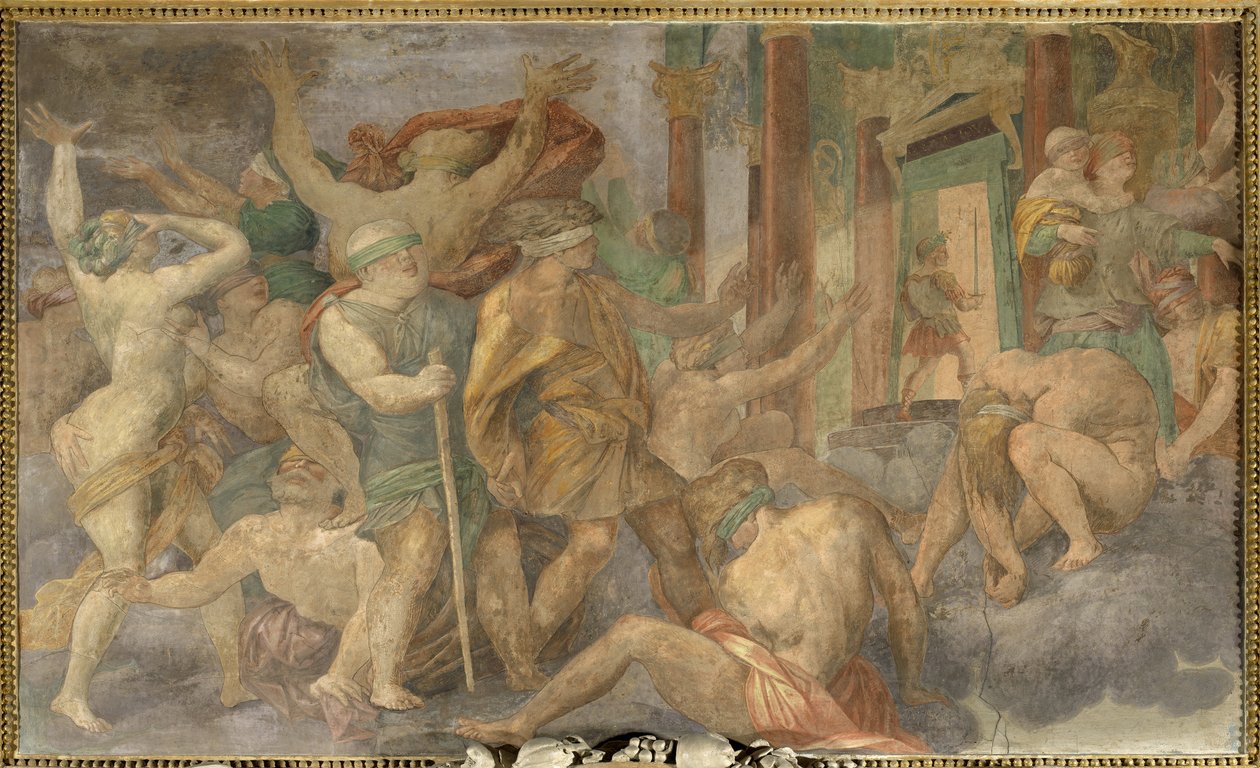 Nevědomost Chassee od Giovanni Battista Rosso Fiorentino