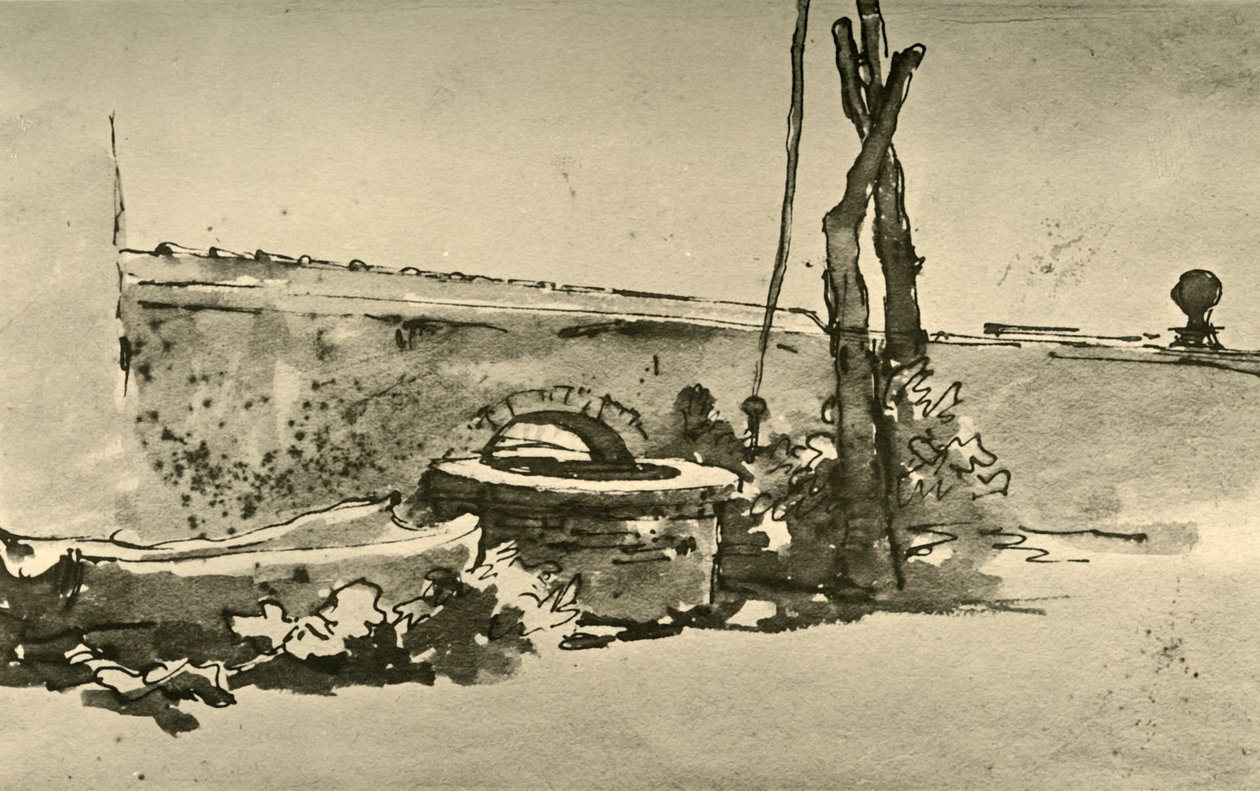 A Well, polovina 18. století, 1928 od Giovanni Battista Tiepolo