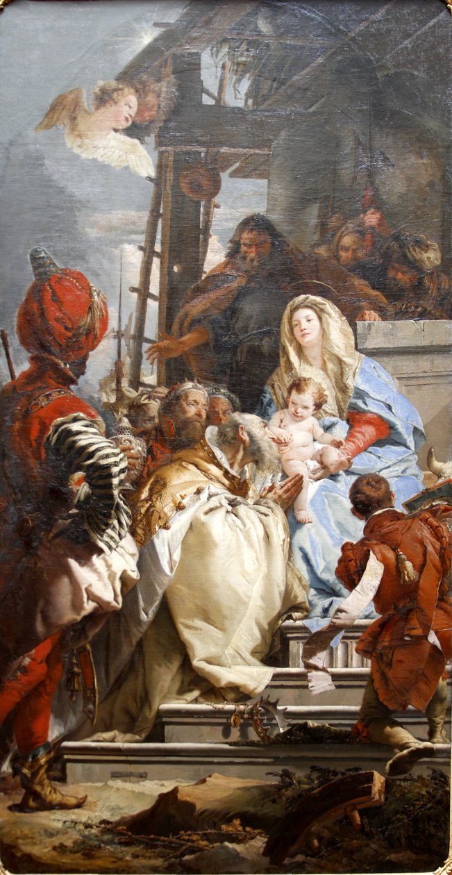 Anbetung der Könige od Giovanni Battista Tiepolo