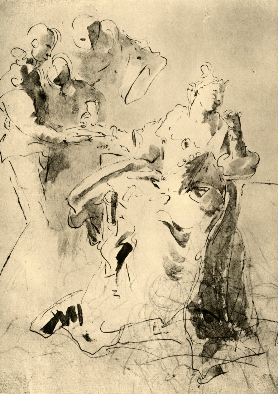 Kleopatra, před 1751, 1928 od Giovanni Battista Tiepolo