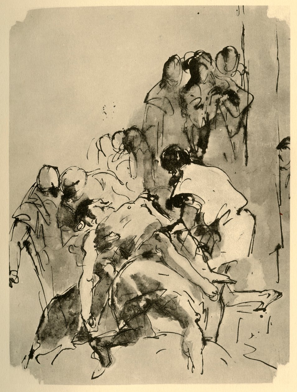 Sestup z kříže, polovina 18. století, 1928 od Giovanni Battista Tiepolo