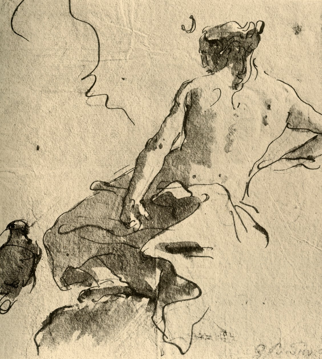 Diana, 1757, 1928 od Giovanni Battista Tiepolo