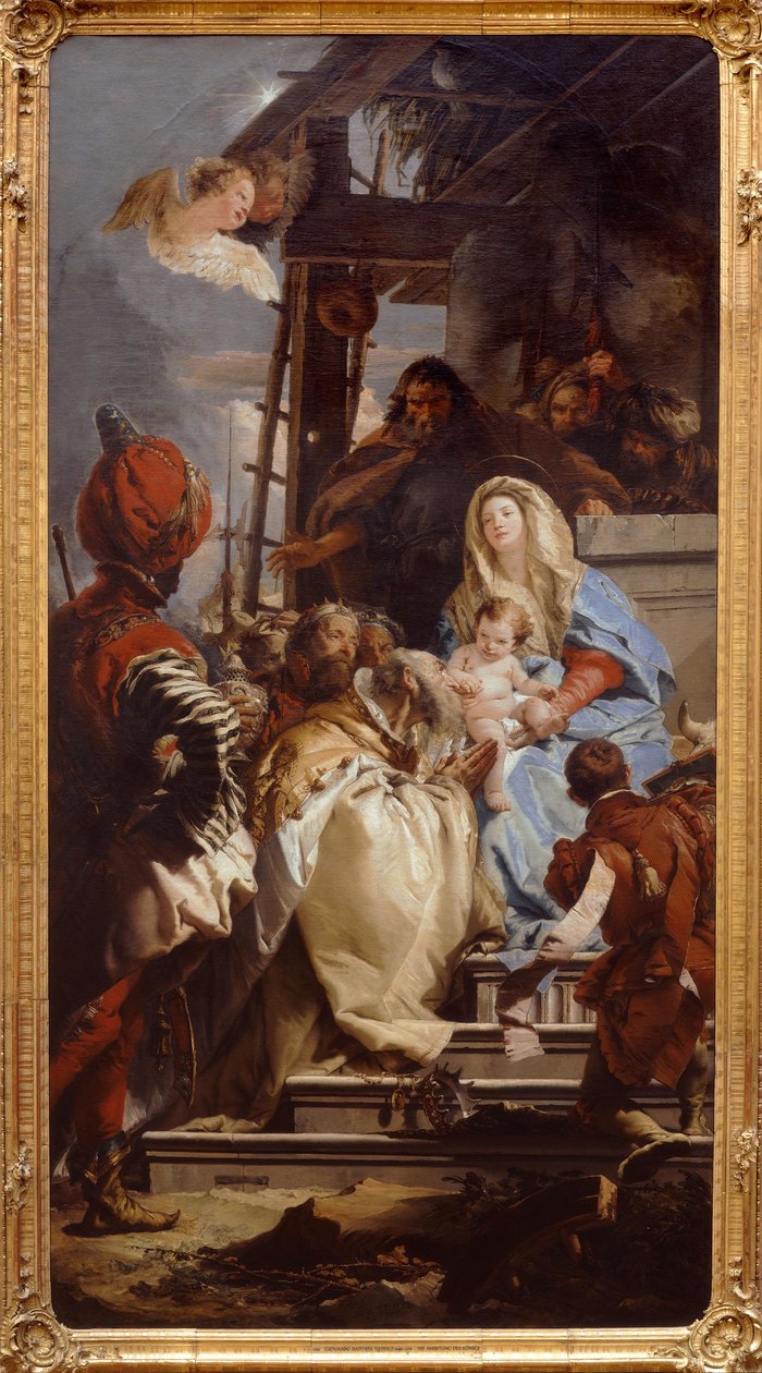 Die Anbetung der Könige od Giovanni Battista Tiepolo