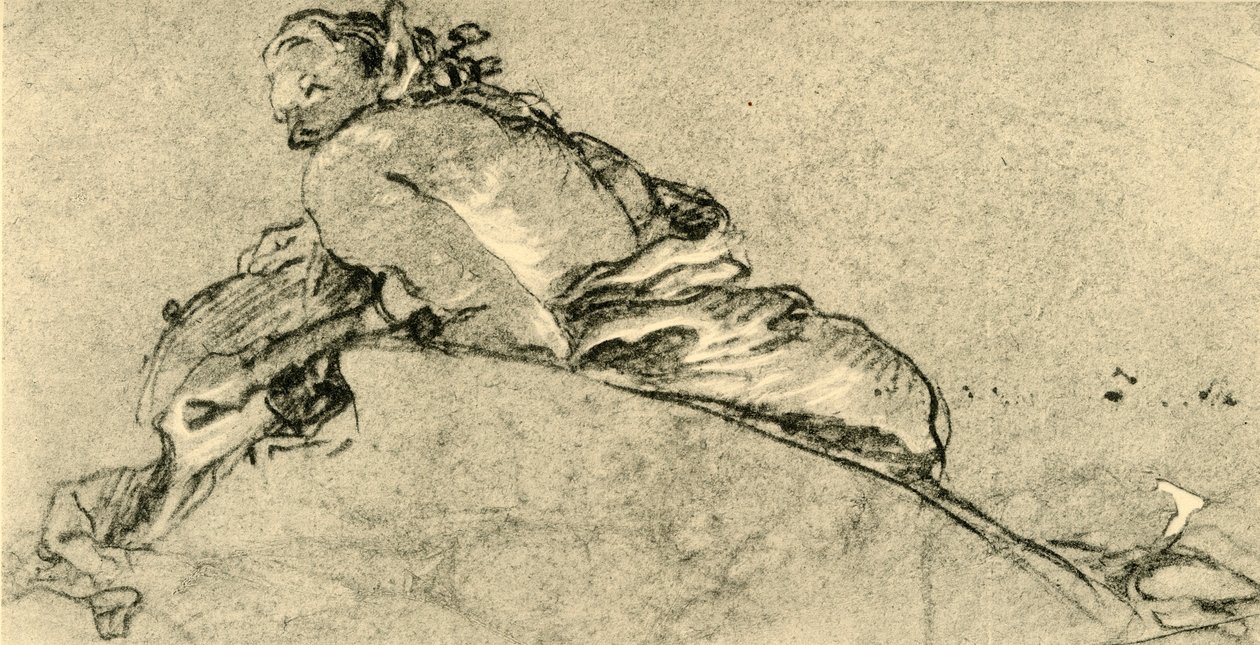Žena Faun, c1761, 1928 od Giovanni Battista Tiepolo