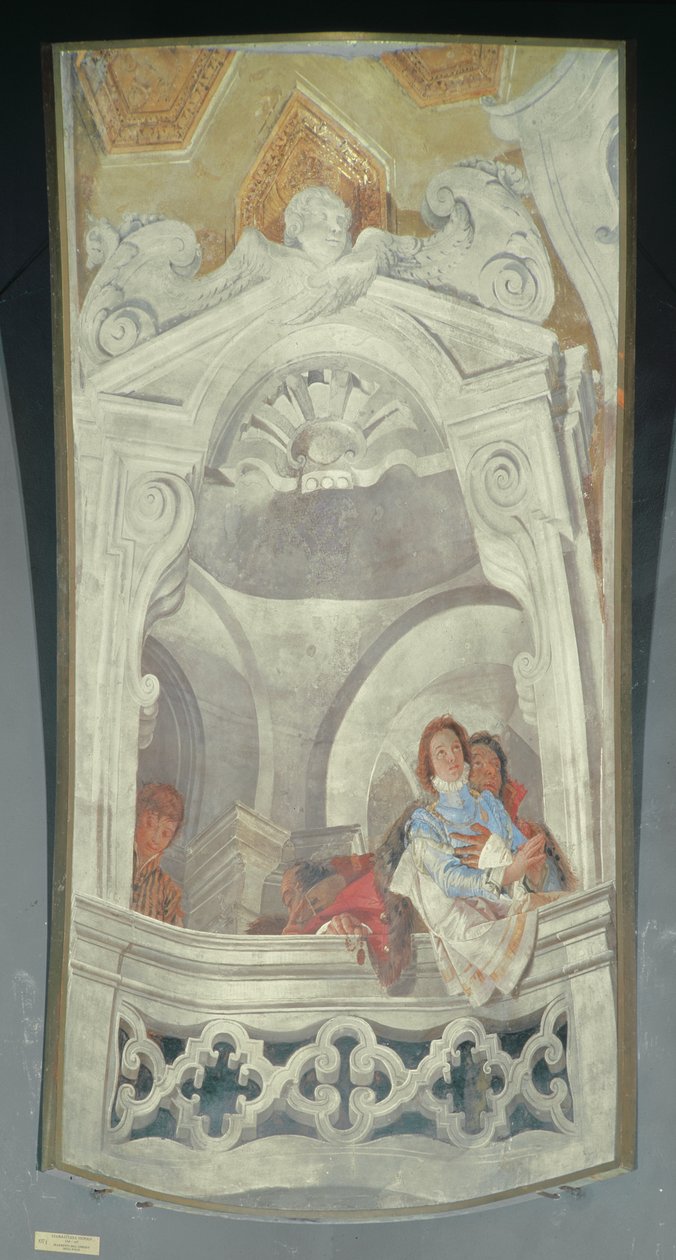 Kázání postav, kolem roku 1743 od Giovanni Battista Tiepolo