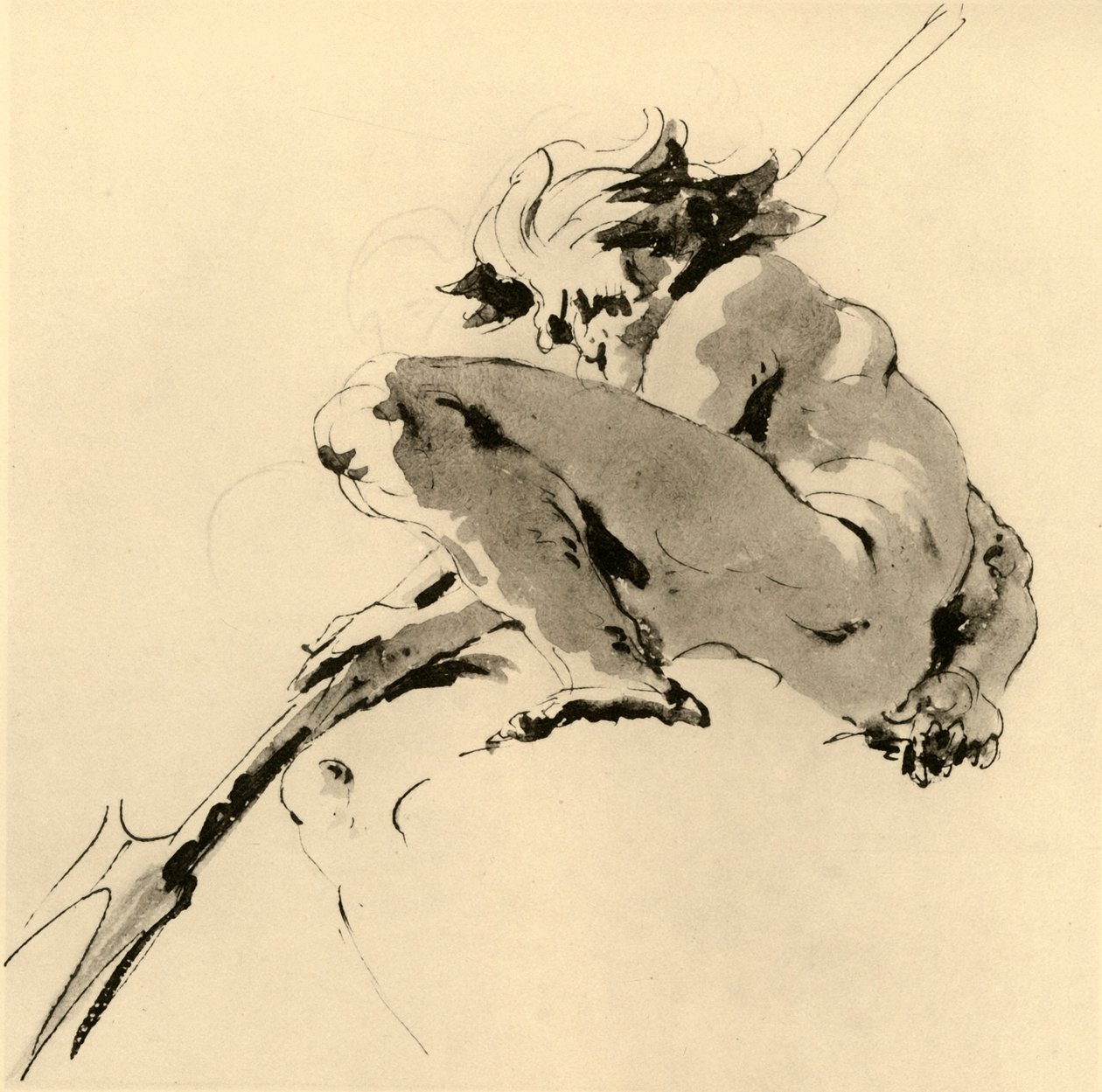 Neptun, c1740, 1928 od Giovanni Battista Tiepolo