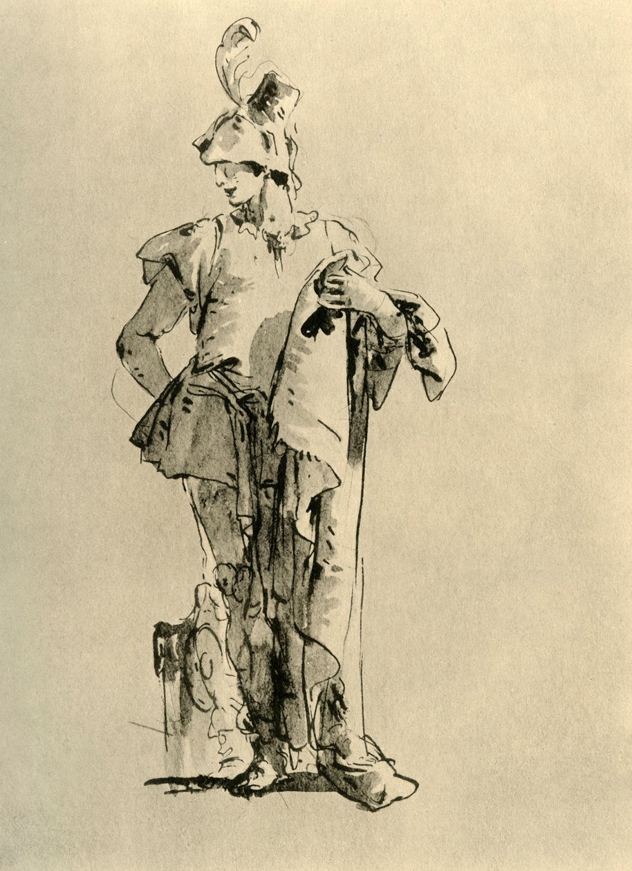 Strana, polovina 18. století, 1928 od Giovanni Battista Tiepolo