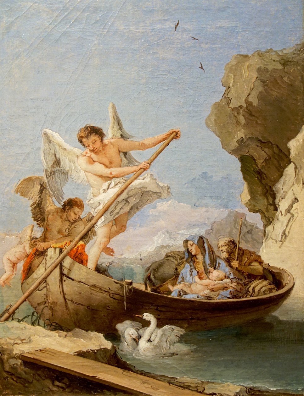 Portugalština: Útěk do Egypta od Giovanni Battista Tiepolo