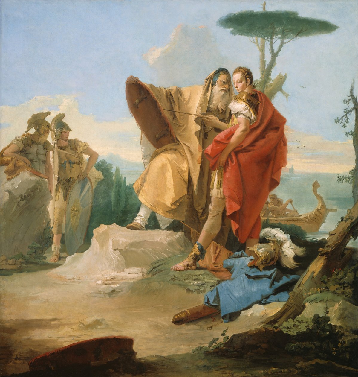Rinaldo a mág z Ascalonu, od Giovanni Battista Tiepolo