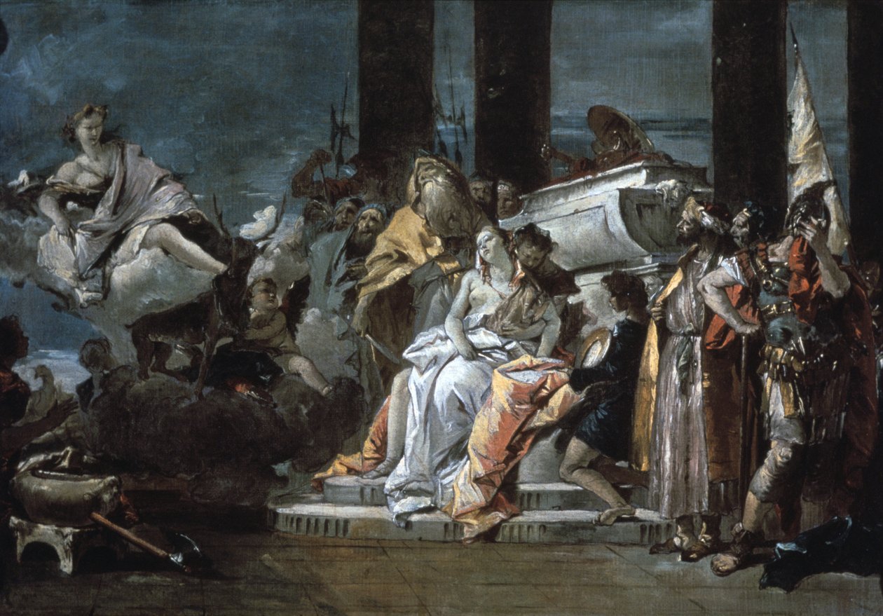 Obětování Ifigenie, 1735 od Giovanni Battista Tiepolo