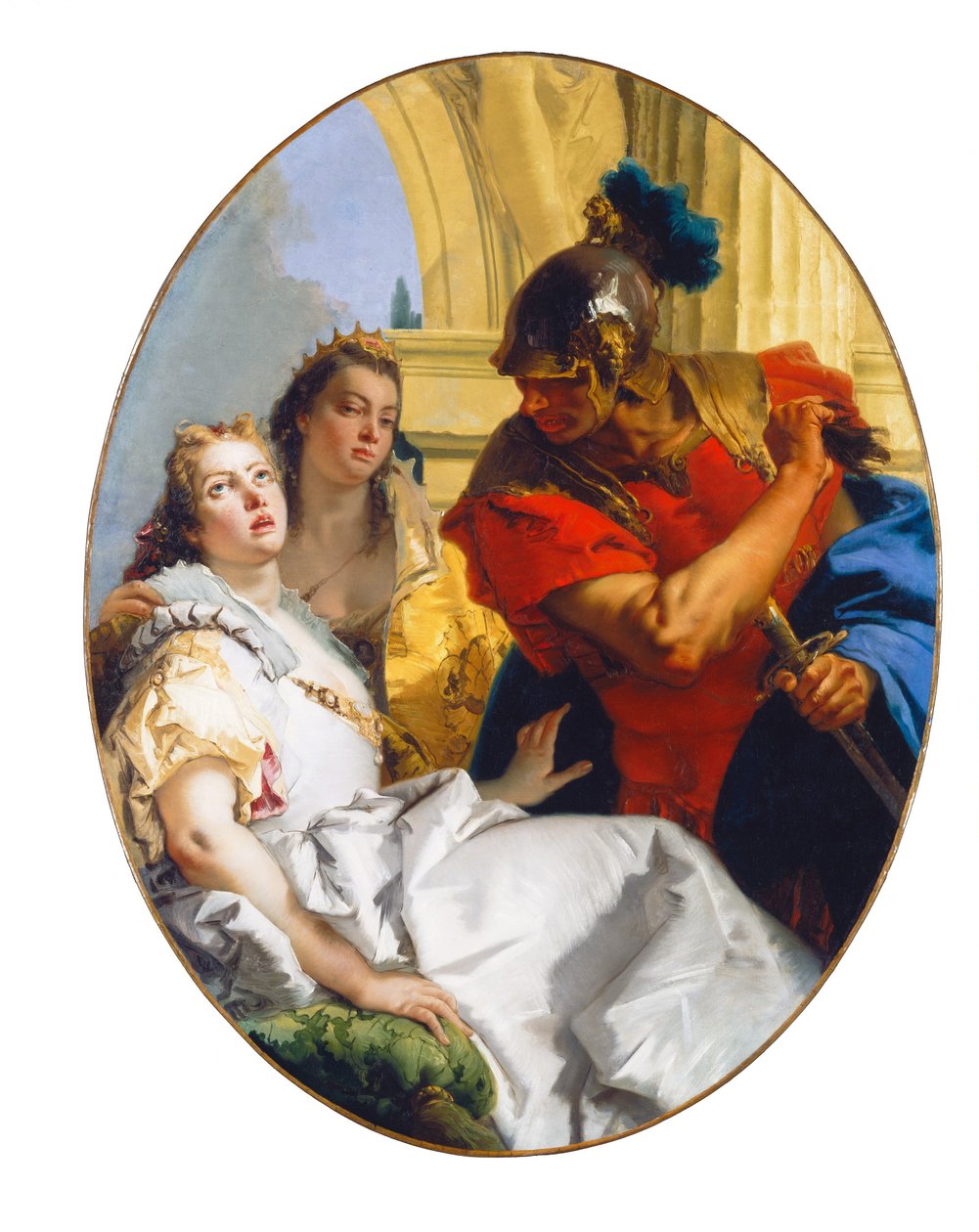 Scéna z dávné historie, c. 1750. od Giovanni Battista Tiepolo