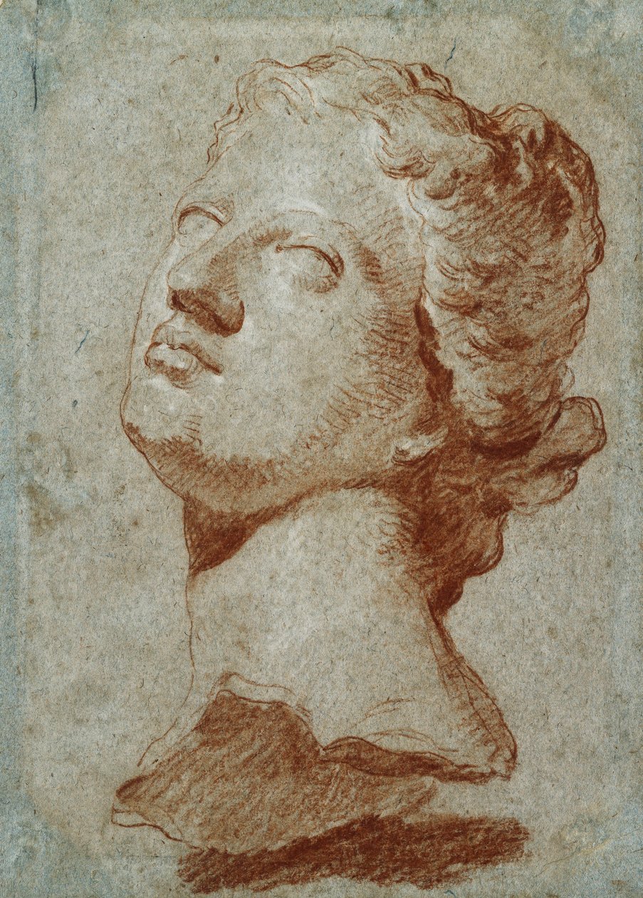 Studie hlavy Venuše, po antice, od Giovanni Battista Tiepolo