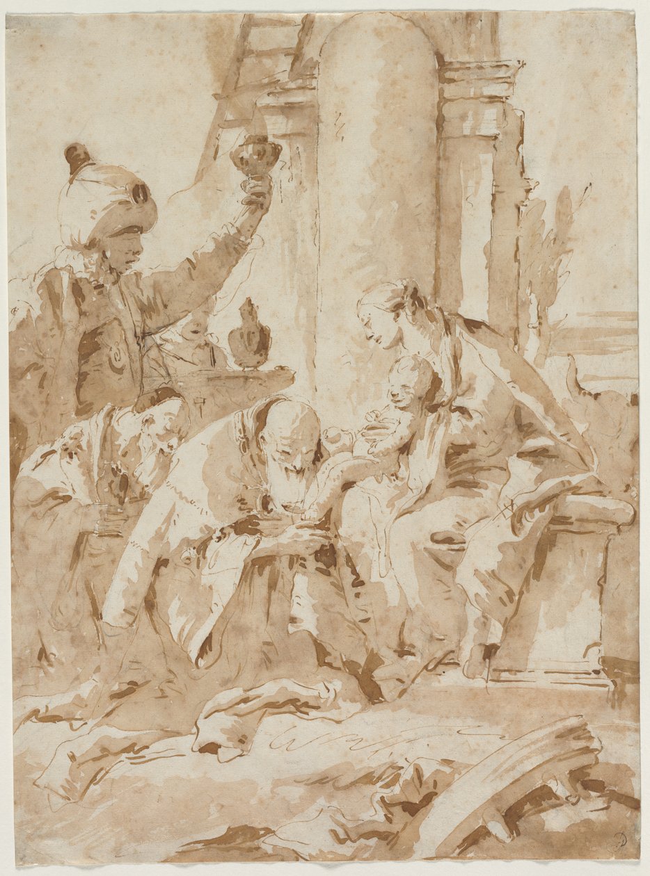 Klanění tří králů, c. 1740. od Giovanni Battista Tiepolo