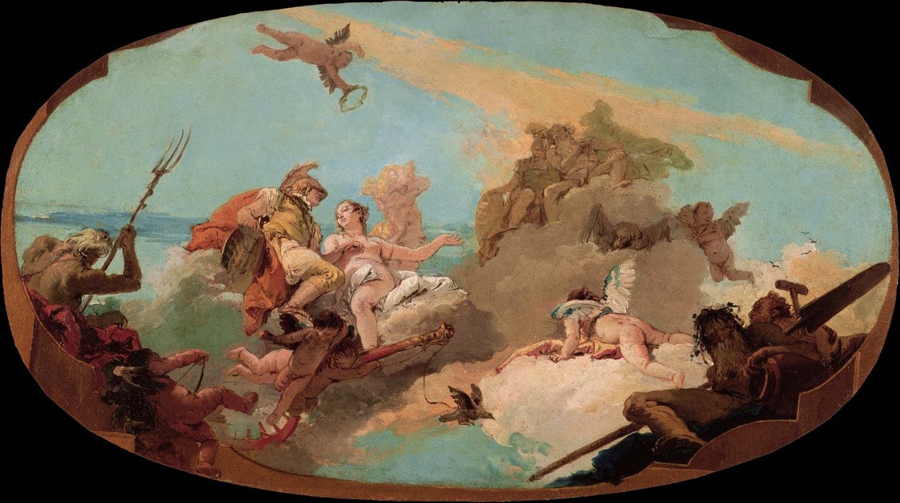 Apoteóza admirála Vittora Pisaniho od Giovanni Battista Tiepolo