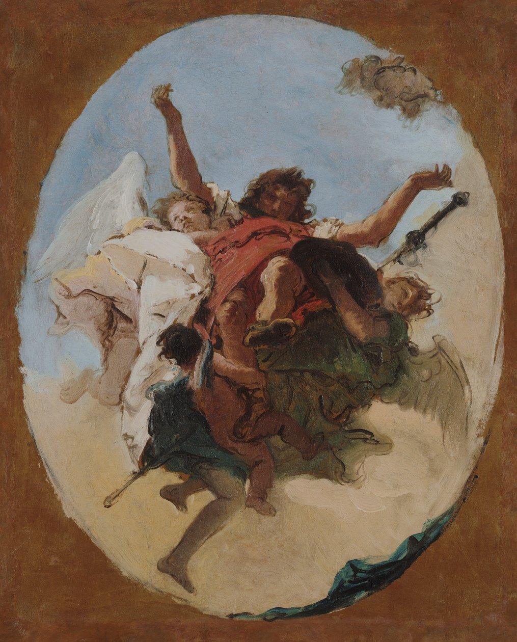 Apoteóza svatého Rocha od Giovanni Battista Tiepolo