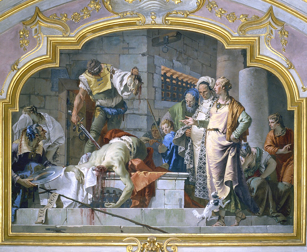 Stětí svatého Jana Křtitele, 1732-33 od Giovanni Battista Tiepolo