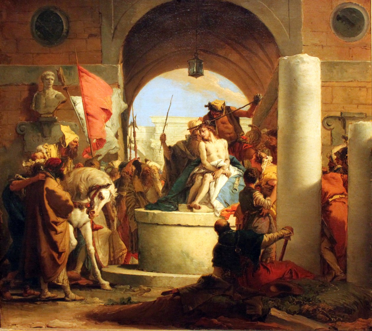 Korunování trním Deutsch: Dornenkrönung Christi Russian: Korunování trním od Giovanni Battista Tiepolo