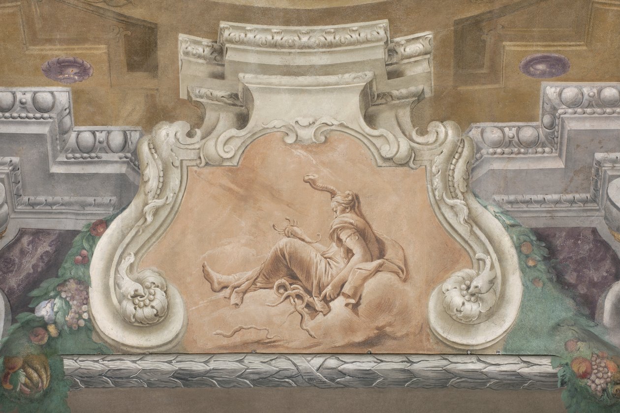 Pád démonů, Scipionovy příběhy, detail, 1731 (detail 3498337) od Giovanni Battista Tiepolo