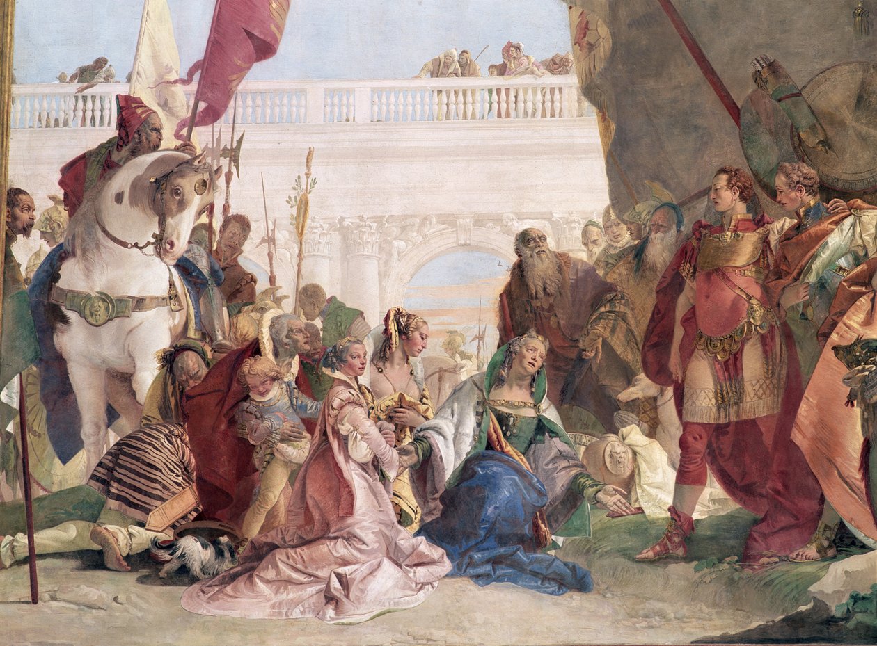 Rodina Dariova před Alexandrem od Giovanni Battista Tiepolo